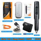 MINIWARE AirGo 140 Portable Hot Air Gun Soldering Station 140W PD USB C BGA Desoldering Rework Tool Smart Sleep Stand Kit