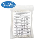 0402 0603 0805 1206 1210 2010 2512 SMD Chip Resistor Sample Kit Alloy Resistance Assorted Set 1% 5% 10R 100R 220R 1K 10K 100K