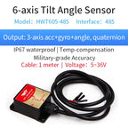 High-Precision Inclinometer HWT605 Accelerometer+Angle+Gyro, MPU9250 IMU, Temperature Compensation, Tilt Angle