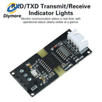 DC 3-5.5V Industrial-Grade Isolated TTL to RS485 Converter Module Automatic Data Flow Control for RS485 to TTL Signal Conversion