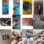 GX16 Gold Plated Aviation Male Plug / Female Socket Industrial Welding Connectors 2PIN 3PIN 4PIN 5PIN 6PIN 7PIN 8PIN 9PIN 10PIN