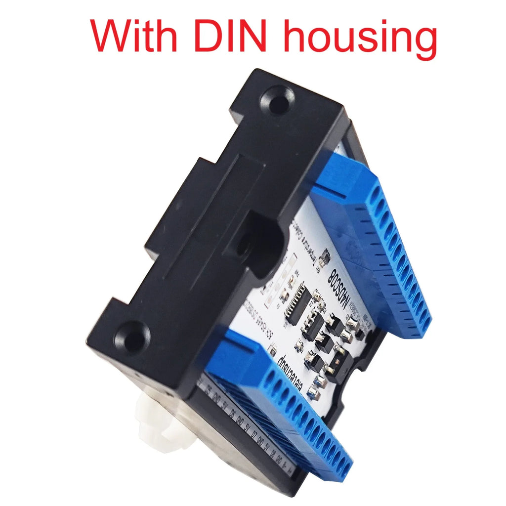 8-Way 1-Wire DS18B20 Digital Temperature Sensor Modbus RS485 Analog IO Module Paperless Recorder Board
