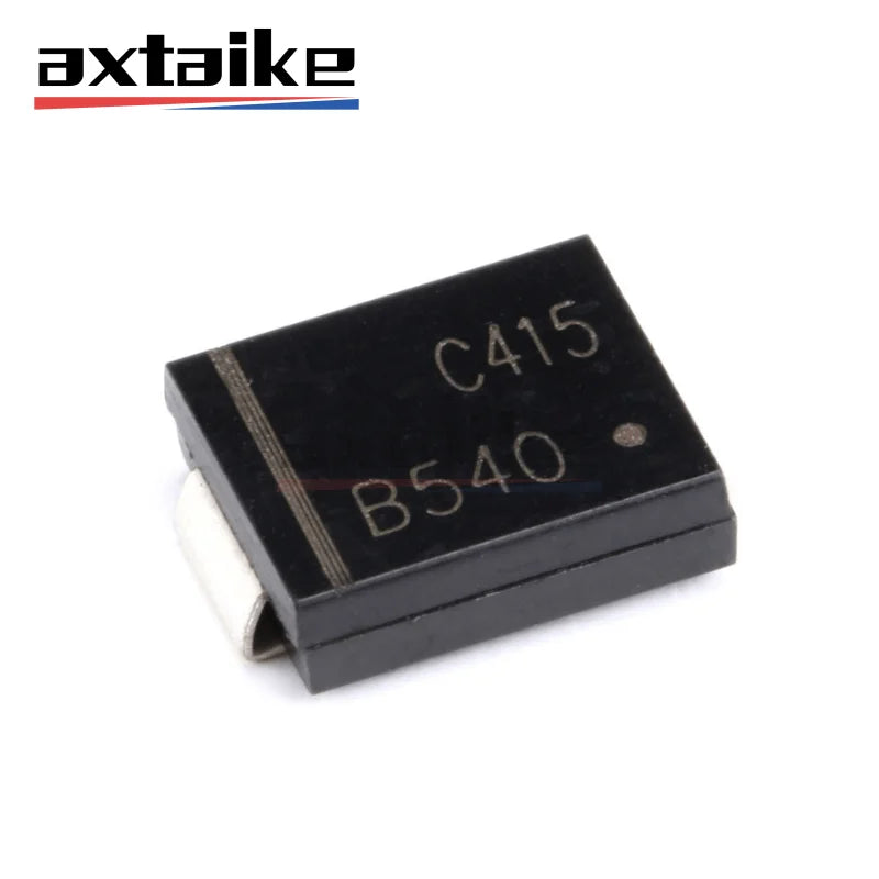 10PCS MBRS540T3G SMC B540 SMD 5A 40V DO-214AB Schottky Power Rectifier Diode MBRS540 B540C-13-F B540C
