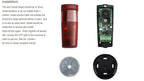 12M Automatic Door Reflective Detector Sensor Swing Sliding Garage Door Opener Safety Beam Infrared Photocell