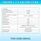 30m/s Weather Station Outdoor Anemometer Sensor Polycarbon 360° Wind Direction Transmitter Sensor Output RS485 4-20MA 0-5V 0-10V