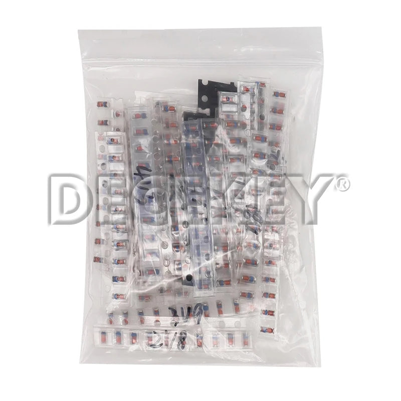 300PCS SMD LL34 Zener Diode Kit 0.5W 1/2W 3V-24V 2V-39V SMD Diode Set 1N4148