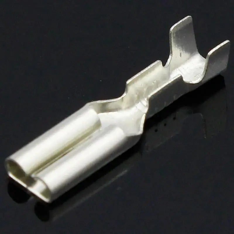 100pcs 2.8mm Crimp Terminal Female Spade Connector silvery