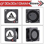 Gdstime 5015 24v Fan 4010 Snail Fan 2PIN DC 5V 12V 3D Printer Mini Fan 7015 7530 Cooling Fan 3010 5020 Turbo Fan Radial Cooler