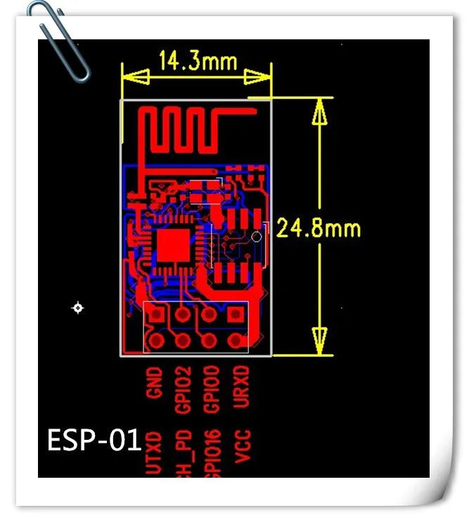 ESP01 / ESP-01S Programmer Adapter,UART ESP-01 High Speed ESP8266 CH340G USB to ESP8266 Serial Wireless Wifi Developent Board