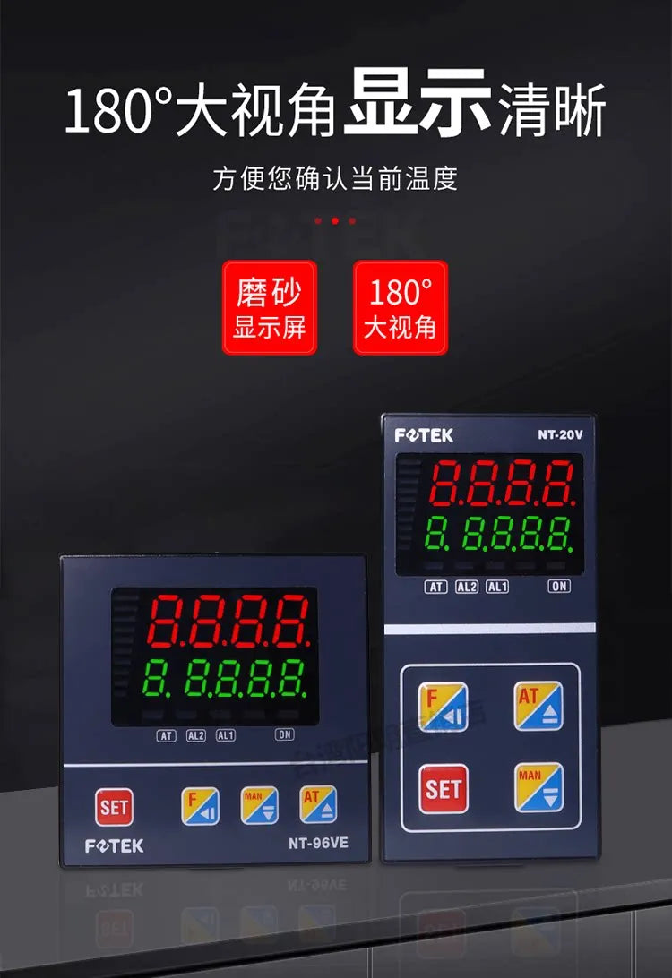 FOTEK NT-72RE NT-72VE NT-72LE NT-72RE-RS NT-72VE-RS NT-72LE-RS NT-72VE-MA Intelligent Temperature Controller