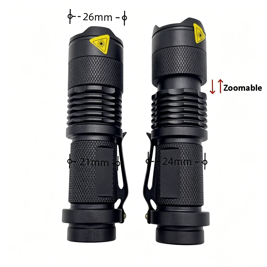 SK68 850nm 940nm IR Torch Led Flashlight 3W/5W Telescopic Zoomable AA Battery Tactical IR Flashlight for Night Vision Security