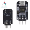 Logic Analyzer Type-C Interface Arm FPGA Debugging Tool 24m Sampling 8 Channels Analyzer Development Board Module