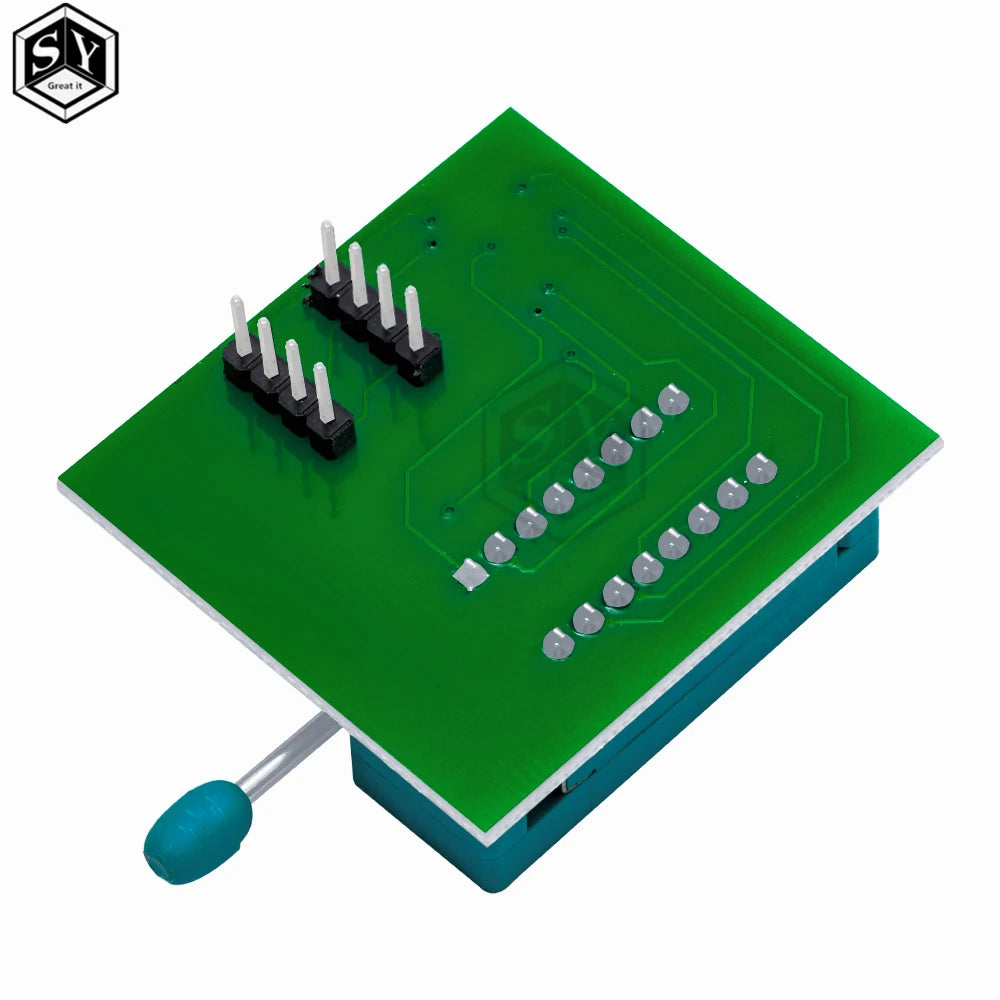 1.8V adapter for Iphone or motherboard 1.8V SPI Flash SOP8 DIP8 W25 MX25 use on programmers TL866CS TL866A EZP2010 EZP2013 CH341