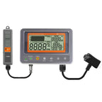 high precision Digital Wallmount Carbon Dioxide CO2 Controller IAQ Monitor w/ Relay Function & NDIR Sensing Probe for Green Hous