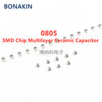 0402 0603 0805 1206 Chip Ceramic Capacitor 10UF 22UF 47UF 100UF 220UF 6.3V 10V 16V 25V 35V 50V 63V 100V 10% 20% X7R X5R