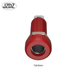 JZDZ 10pcs 4mm Banana Socket Binding Post Nut Banana Plug Jack Electrical Connector Terminal Test Hole DIY Parts Tools J.40015