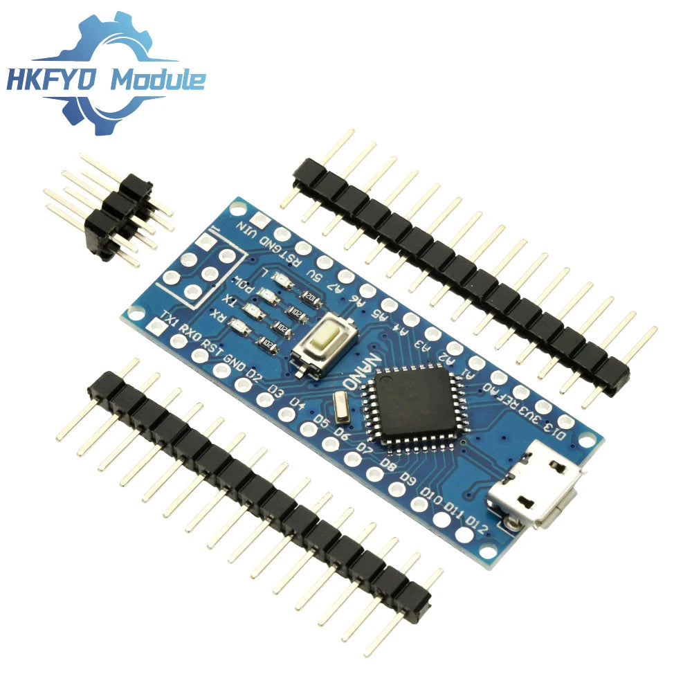 1-10pcs Nano 3.0 Compatible Controller – Arduino Bootloader, CH340 Chip, 16MHz ATMEGA328P/PB with Multi USB Interface