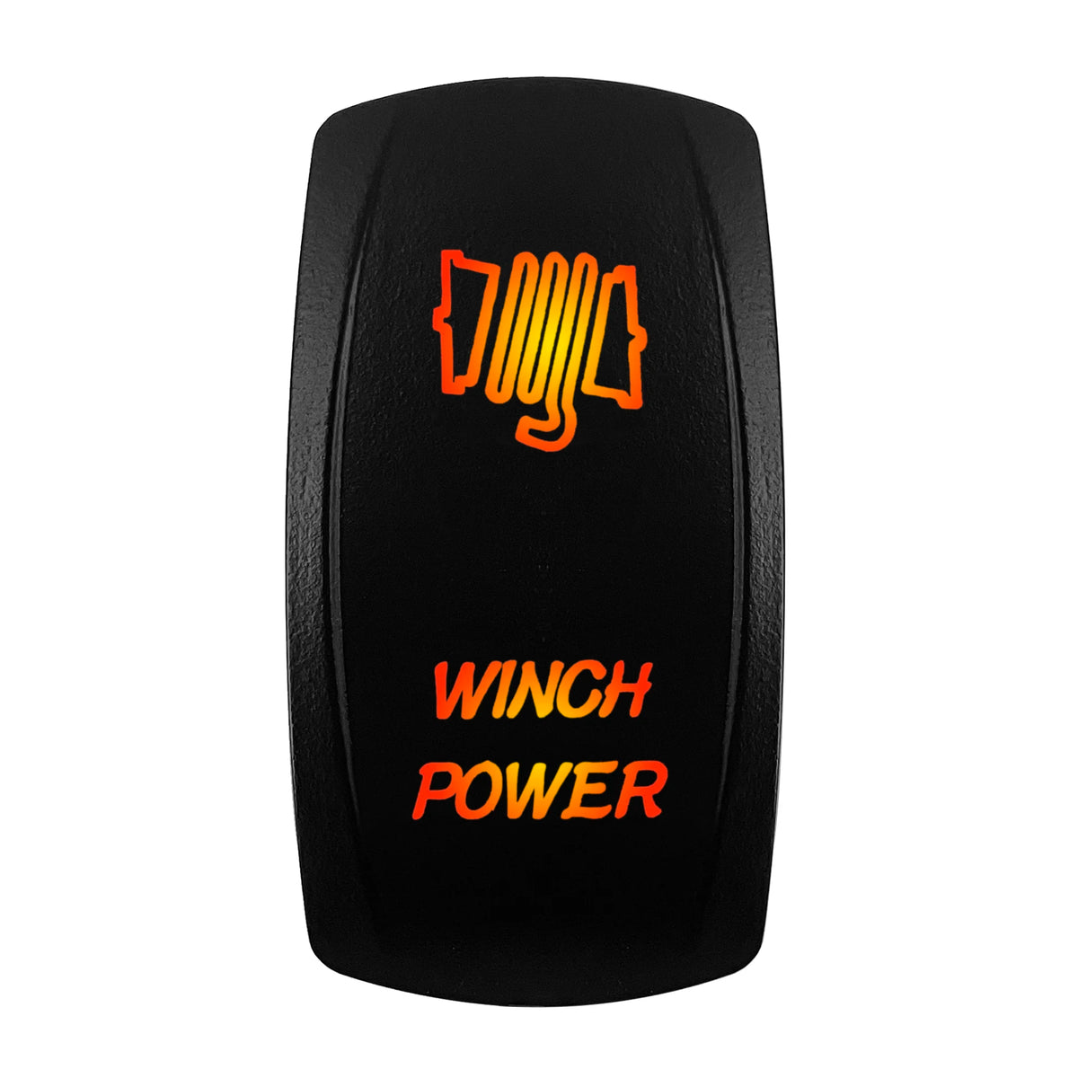 12V-24V Orange Led Rocker Switch Waterproof 20A Amber Light SPST DPDT Toggle Key for Car Boat ATV Camper Motorhome Auto Machine