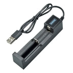 Multifunctional Lithium Battery Charger Single Charge 16340 14500 18650 26650 Universal Battery Charger