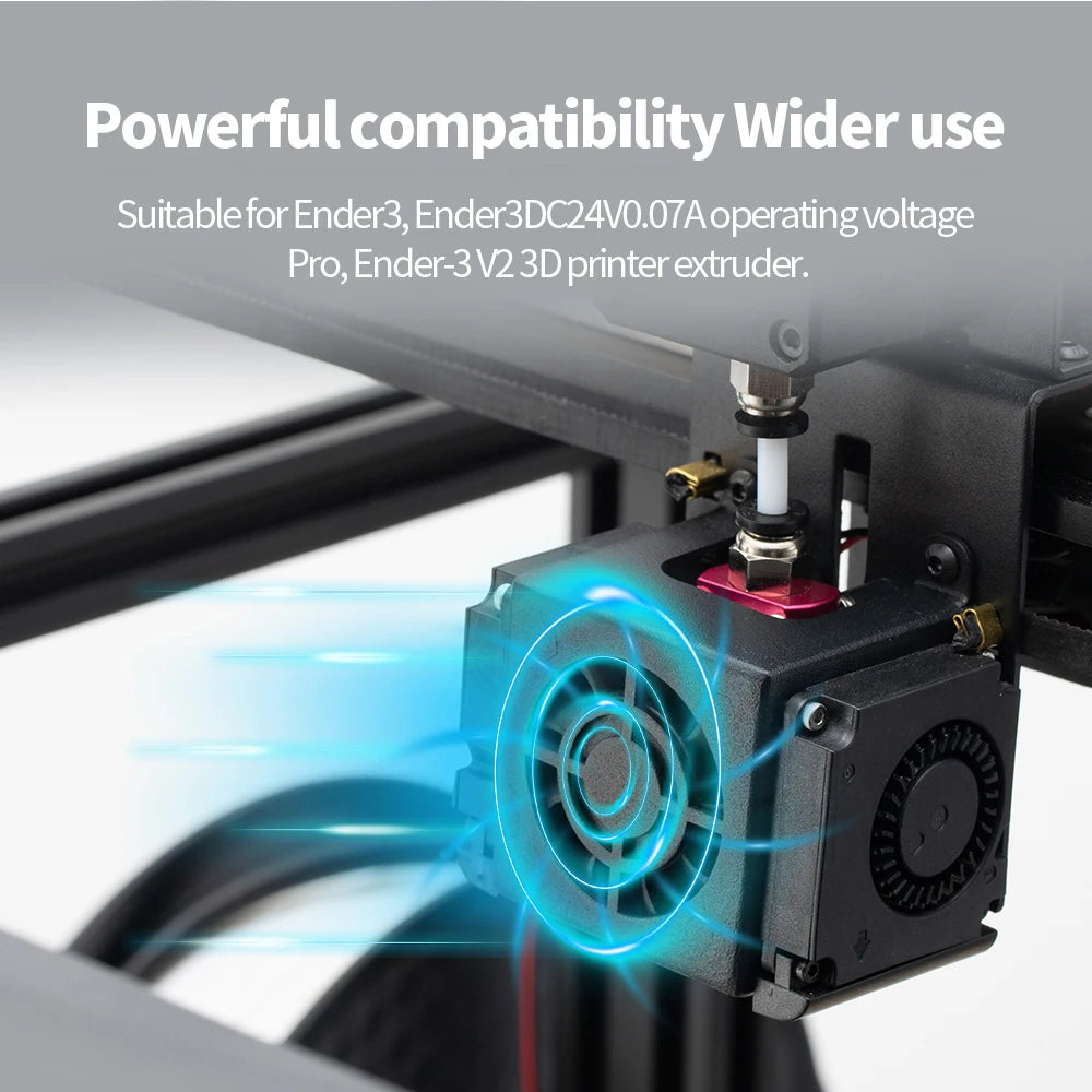 5015 Cooling Fan for Lab A1 A1mini Hotend Fan with Cable Rapid Cooler Fan 2510 Axial Fan Kit for X1 X1C P1P P1S 3D Printer Parts