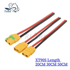 1/5PCS XT90 XT90S Anti-Spark Lithium Battery Male Female Plug Bullet Connector Plug Adapter For RC FPV Lipo Battery RC Connecto