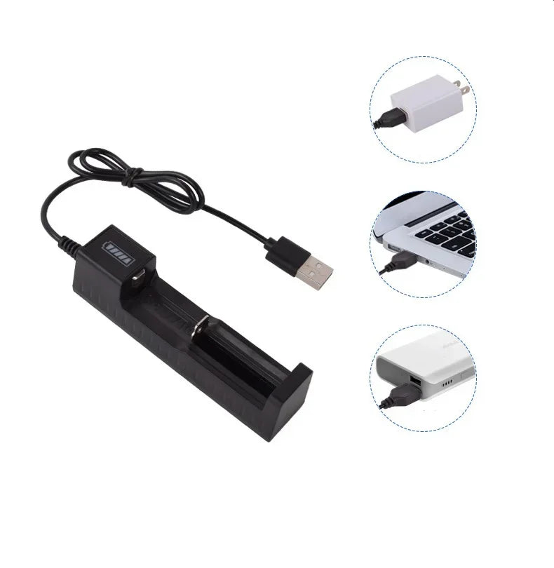 Multifunctional Lithium Battery Charger Single Charge 16340 14500 18650 26650 Universal Battery Charger