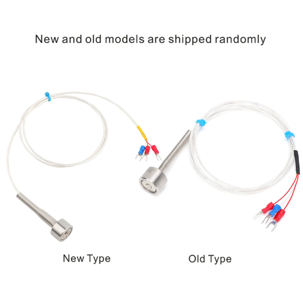 Magnetic Temperature Sensor PT100 Magnetic Temperature Sensor Waterproof Adsorption Thermistor 60 to +150℃ Temperature Sensor