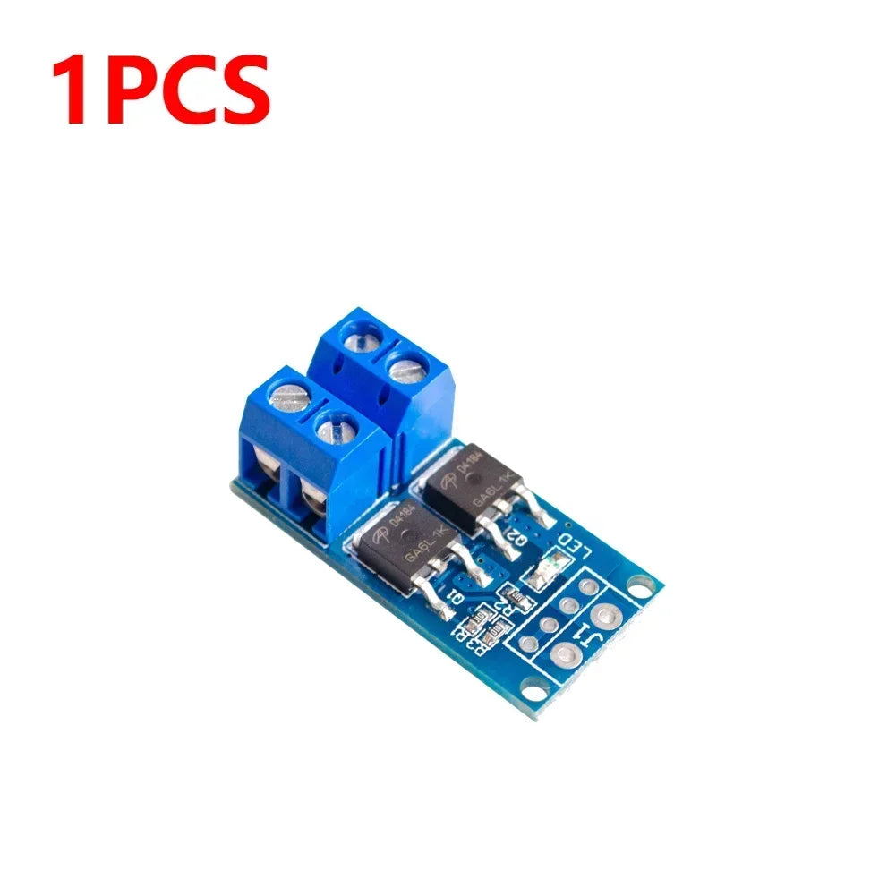 1 - 20pcs 15A 400W MOSFET Trigger Switch Drive Module PWM Regulator Control Panel DC 5V-36V Electronic Switch Control Board
