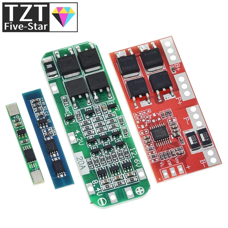 1/3PCS 1S 2S 3S 4S 3A 20A 30A Li-ion Lithium Battery 18650 Charger PCB BMS Protection Board For Drill Motor Lipo Cell Module