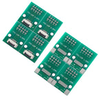 5PCS FPC FFC Flexible Flat Cable Welded Board Adapter PCB Board 0.5mm Pitch Connector SMT To 2.54mm Hole 6P/8P/10P/12P/20P
