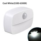 1/3/6 Pack Motion Sensor Night Light Battery Powered AAA Stick Anywhere Auto on Off Soft Light for Wardrobe Bedside Bathroom