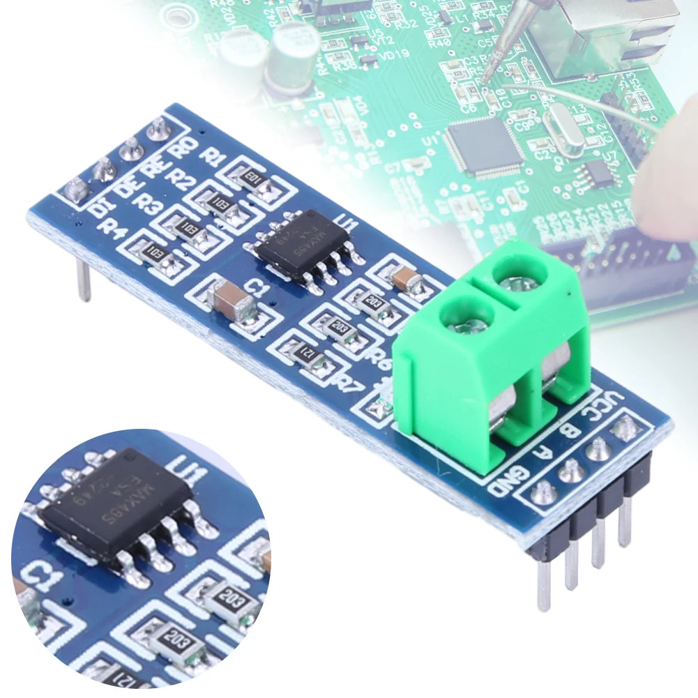 RS-485 TTL To RS485 MAX485CSA MAX485 Module 5 V MCU Development Accessories Stable MAX485CSA Converter Module For Arduino MCU