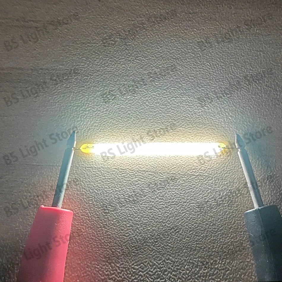10-900pcs LED Filament 38mm 3V 2200k Warm White Pink Red Blue Green Purple Edison Light Bulb DIY Home Lighting Light Source