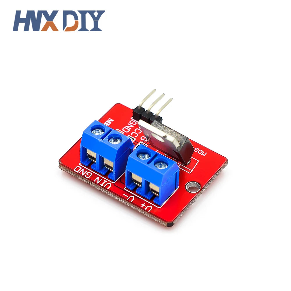 10pcs IRF520 MOS Driver Module PWM Dimmer 0-24V Top Mosfet Button IRF 520 For Arduino MCU ARM Raspberry pi