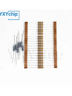 20pcs 1W 5% Metal Oxide Carbon Film Resistor 10 22 33 47 51 62 75 82 91 1K 10K 100K 2.2 4.7 22 47 100 220 470 R ohm 0.1R-10M