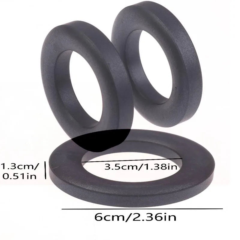 1/2PC FT240-43 Toroid Ferrite Core Ferrite Bead Ring American RF Ferrite Magnetic Ring High-frequency Magnetic Core Choke Balun