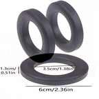 1/2PC FT240-43 Toroid Ferrite Core Ferrite Bead Ring American RF Ferrite Magnetic Ring High-frequency Magnetic Core Choke Balun