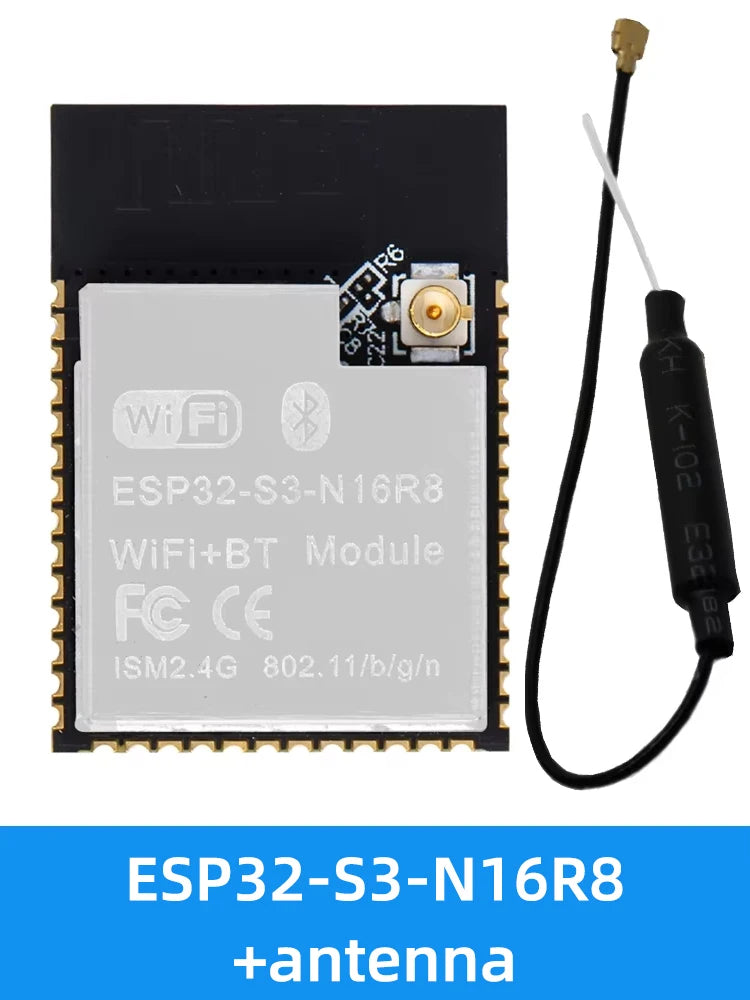 ESP32-S3 WiFi Bluetooth BLE 5.0 Mesh Module ESP32-S3-Dev-Kit-C-1 Development Board Compatible with for Arduino