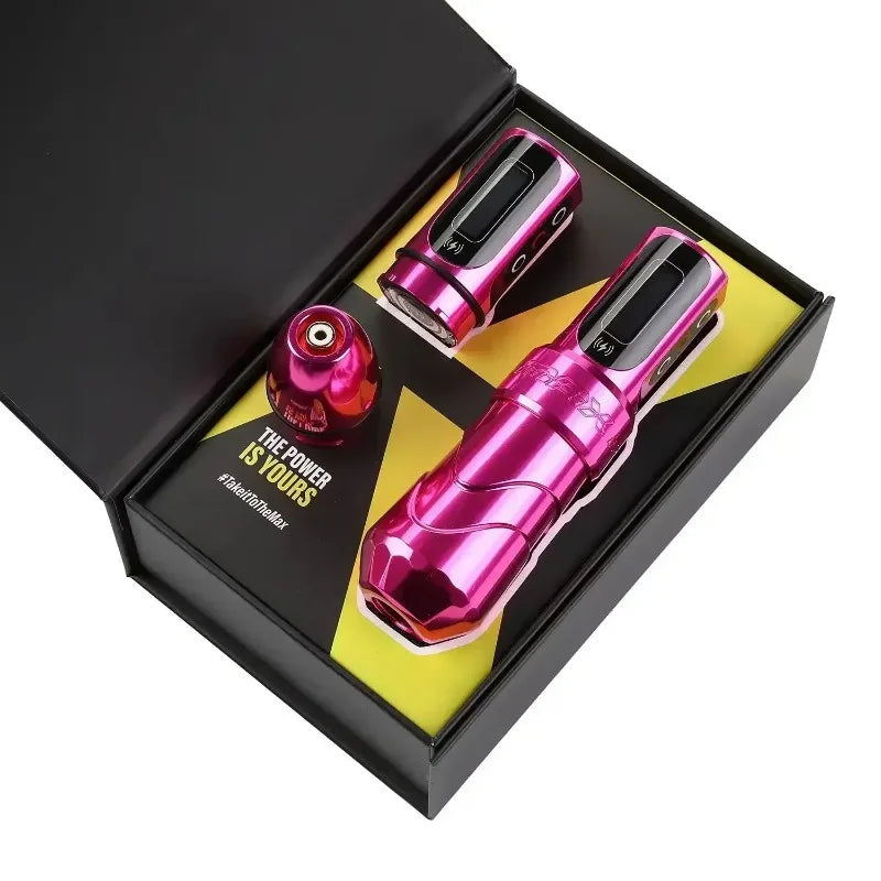For FK Iron Flux Max New Style Popular Professional Wireless Rotary Tatoo Machine Pen 3.5mm,4.0mm,Stroke Art Home