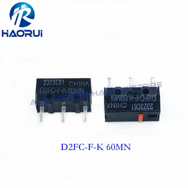 Free Shipping 10Pcs Micro Switch D2FC-F-7N 10M 20M OF D2FC-F-K 50M 60MN D2F D2F-F D2F-01 D2F-L D2F-01F D2F-F-3-7 button switches