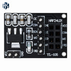 8Pin NRF24L01 Socket-Type Adapter Board 1PCS - Wireless Transceiver Module Carrier | For 51 MCU Projects