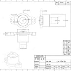 Cltgxdd DC-10A/11A-CX DC-12A-CX DC-15A-CX Magnetic Male Female Connector W/ XH Terminal 8mm 10mm Magnetic Plug With Line  Cable