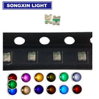 SAMIROB 100pcs/Lot 0805 SMD LED White Ice Blue Red Blue Yellow Green Orange Warm White Pink Purple RGB 2012 Light Emitting Diode