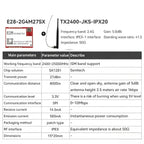 SX1281 E28-2G4M27S E28-2G4M27SX LoRa Spread Spectrum Module EBYTE E28 Series SPI Wireless RF Module 2.4G 20dBm SMD Module 6km