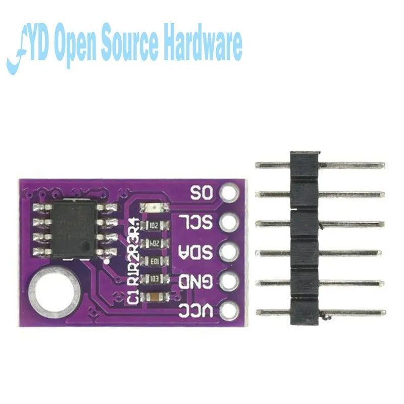 1-10PCS LM75 LM75A CJMCU-75 Temperature Sensor Module High Speed I2C IIC Interface High Precision Development Board