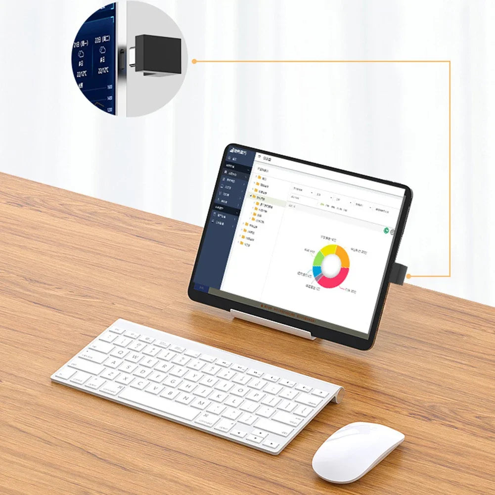 180 Degree Elbow USB C Adapter Type C USB C OTG Converter U Shape USB 3.0 Type C Charging Data Cable Adapter Phone Connector