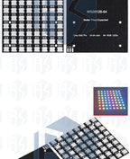 ‌WS2812 8x8 RGB LED Matrix – 64 Programmable 5050 Addressable LEDs with Arduino/Raspberry Pi