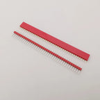 10Pair Single Row Pin Female Header Socket Pitch 2.54mm 40 Pins Connector 1x40P DIP Male Plug Header PCB Board Strip for Arduino
