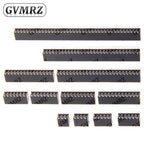 10PCS SMT 2.54mm Double Row Female Breakaway PCB Board Pin Header socket Connector Pinheader 2 * 3/4/5/6/7 2x3PIN-2X40PIN