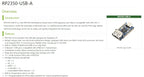 Raspberry Pi Pico 2 RP2350 USB A/Zero Development Board Equipped With Onboard Type-A/C Expansion Port Waveshare RP2350A